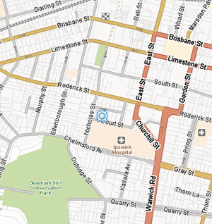 marys ipswich map